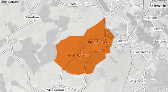 Mietspiegelkarte Klein Rogahn